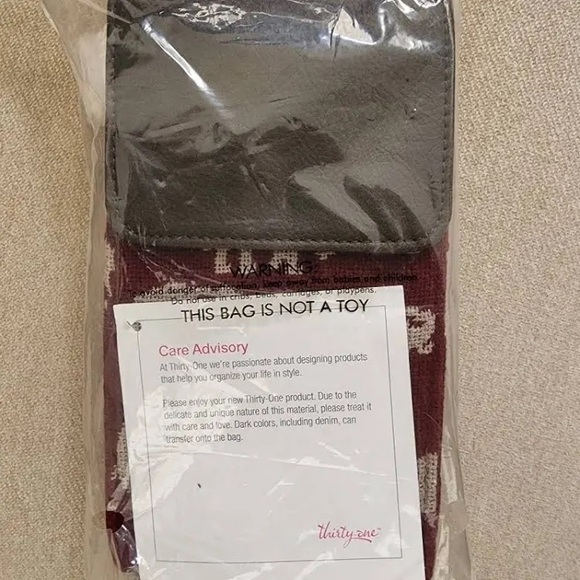 BRAND NWT 🌟 Thirty-One Call Me Crossbody Safari 🐘 Weave- OFFERS WELCOME!!!!! - Picture 4 of 5